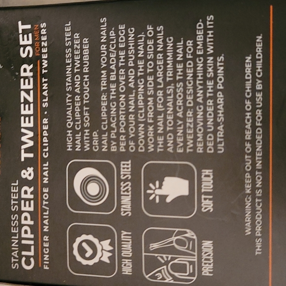 Clipper & Tweezer Set - Picture 5 of 5